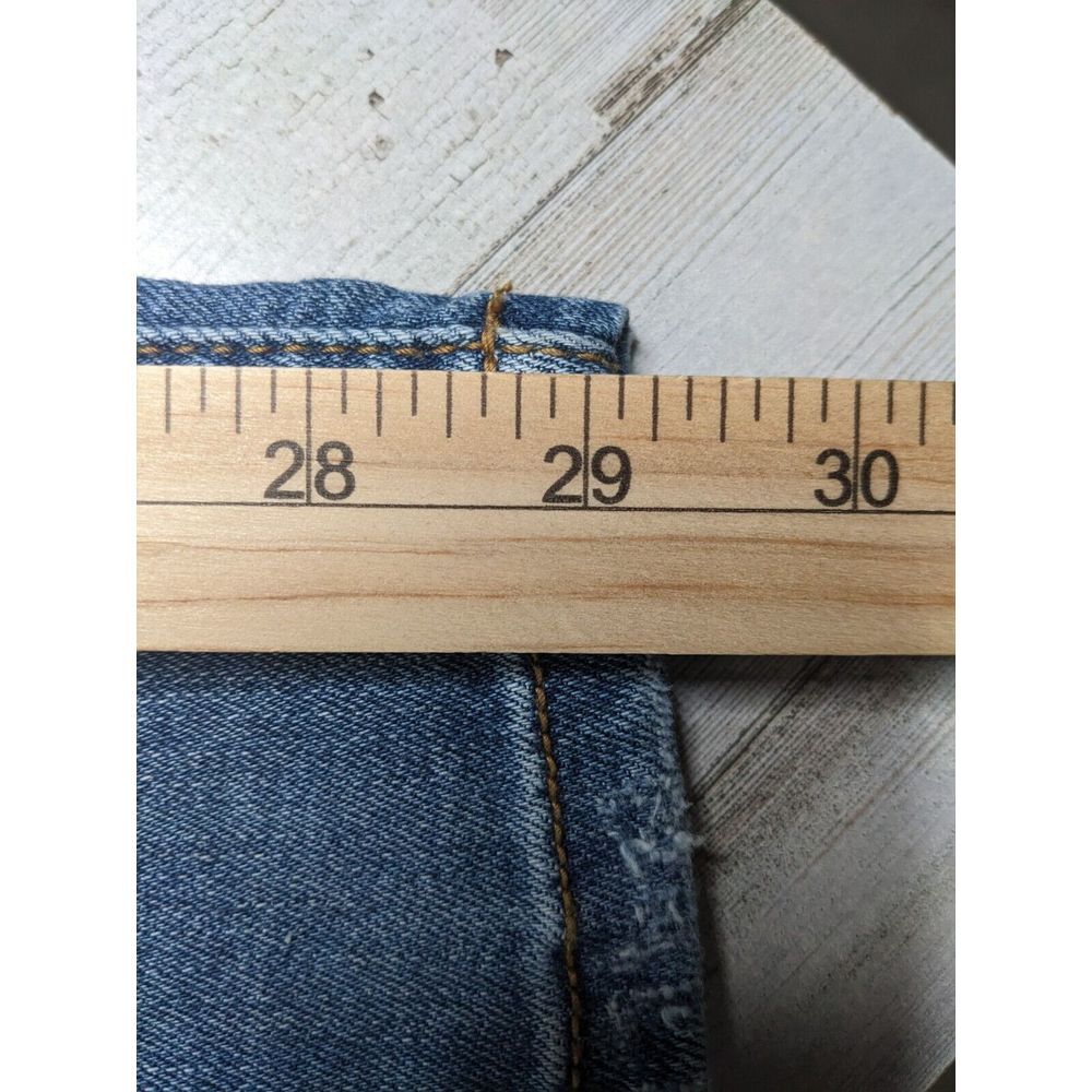 Judy Blue Skinny‎ Fit Mid-Rise Skinny Jeans Sz 13/31 (32x29) Stretch Distressed - Picture 10 of 12